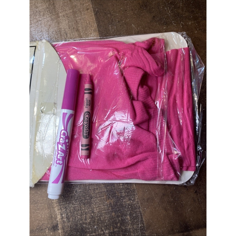 Bon Pantyhose Size B Hot Pink Street Tight Control Top Full Foot Sheer Vintage - Picture 11 of 14